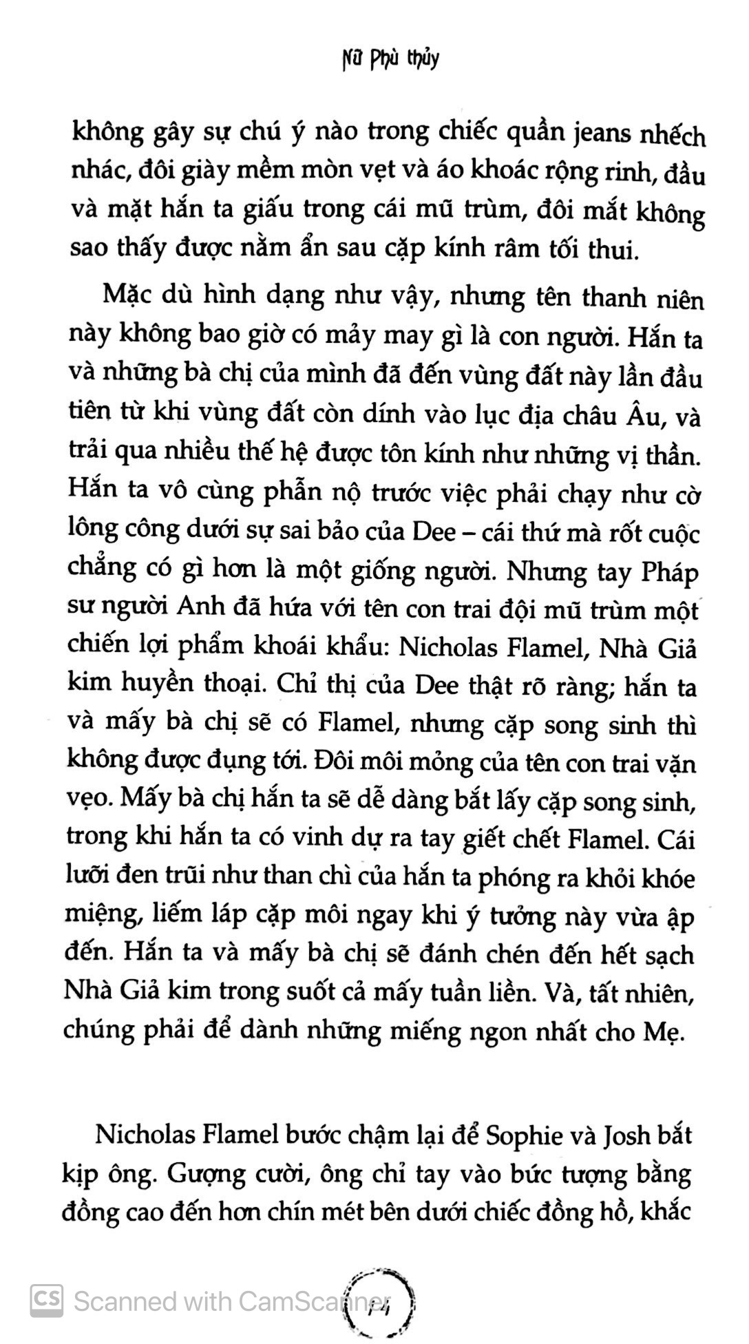 nữ phù thủy - bí mật của nicholas flamel bất tử (tái bản 2018)