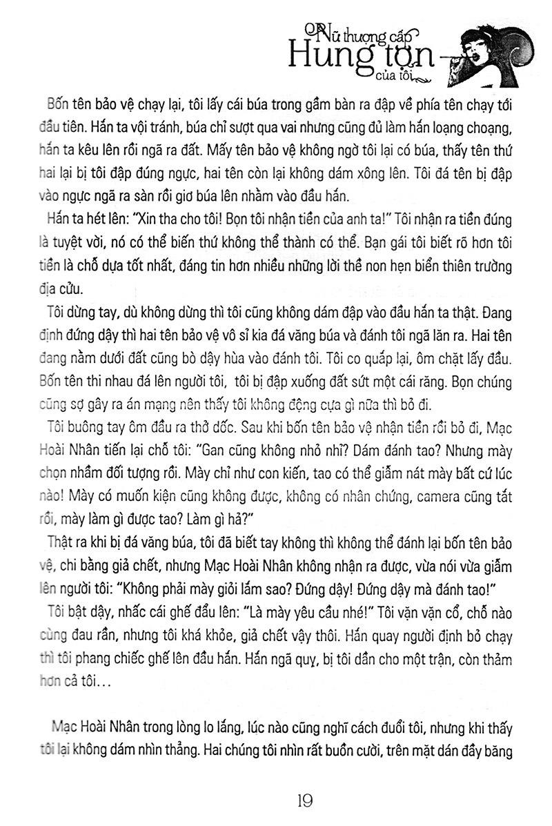 nữ thượng cấp hung tợn của tôi