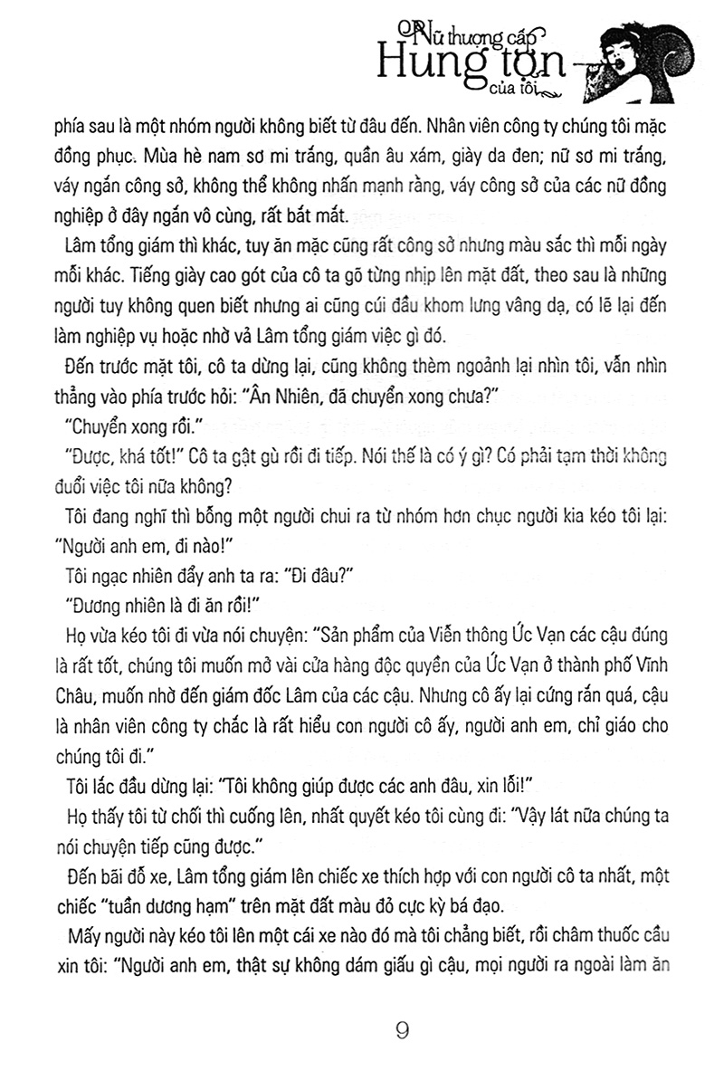 nữ thượng cấp hung tợn của tôi