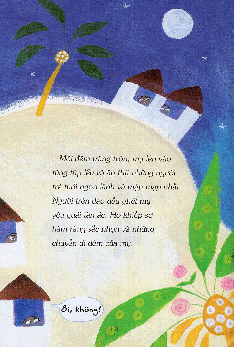 nữ yêu quái rona răng dài