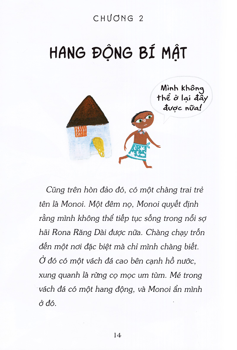 nữ yêu quái rona răng dài