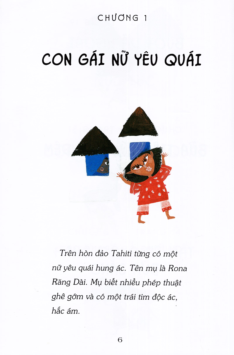 nữ yêu quái rona răng dài