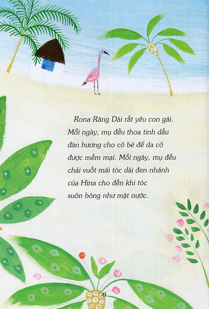 nữ yêu quái rona răng dài