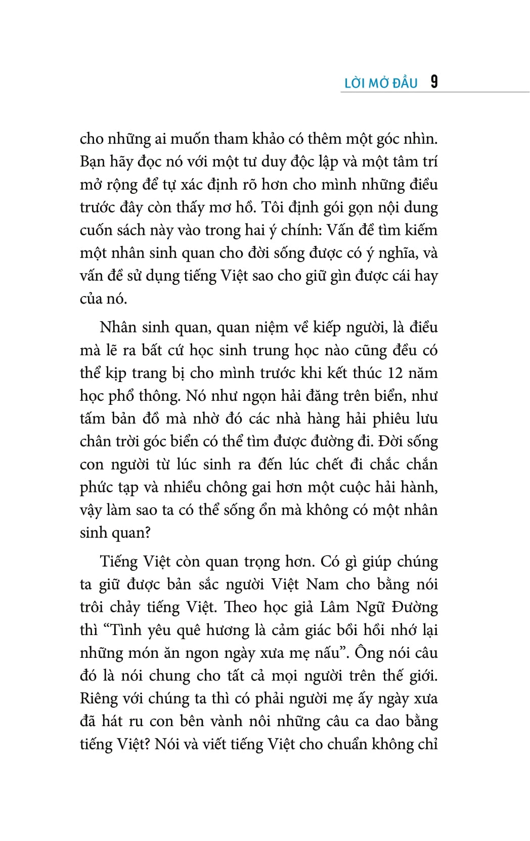 nửa gánh suy tư - hành trình trở thành một người có giá trị