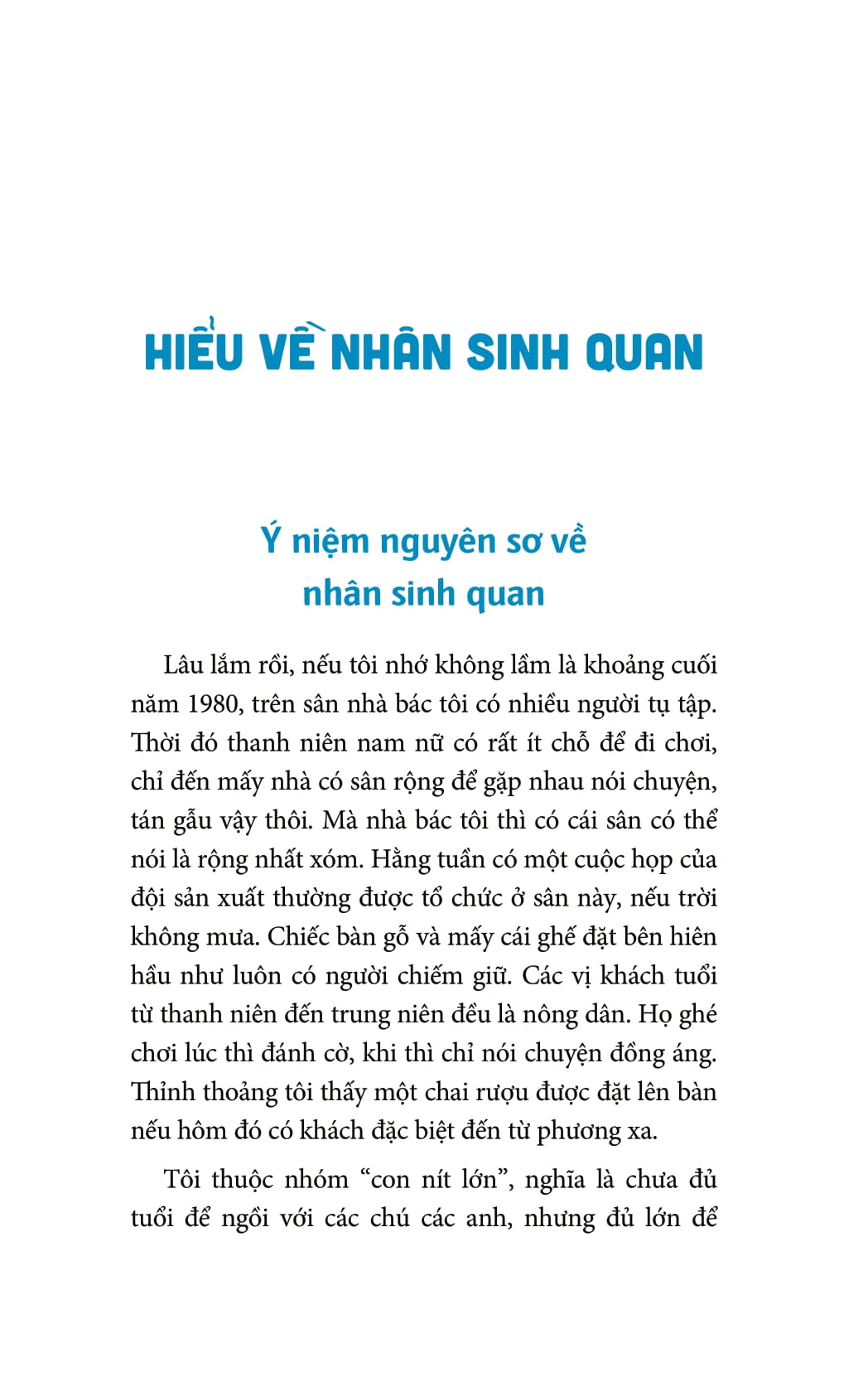 nửa gánh suy tư - hành trình trở thành một người có giá trị
