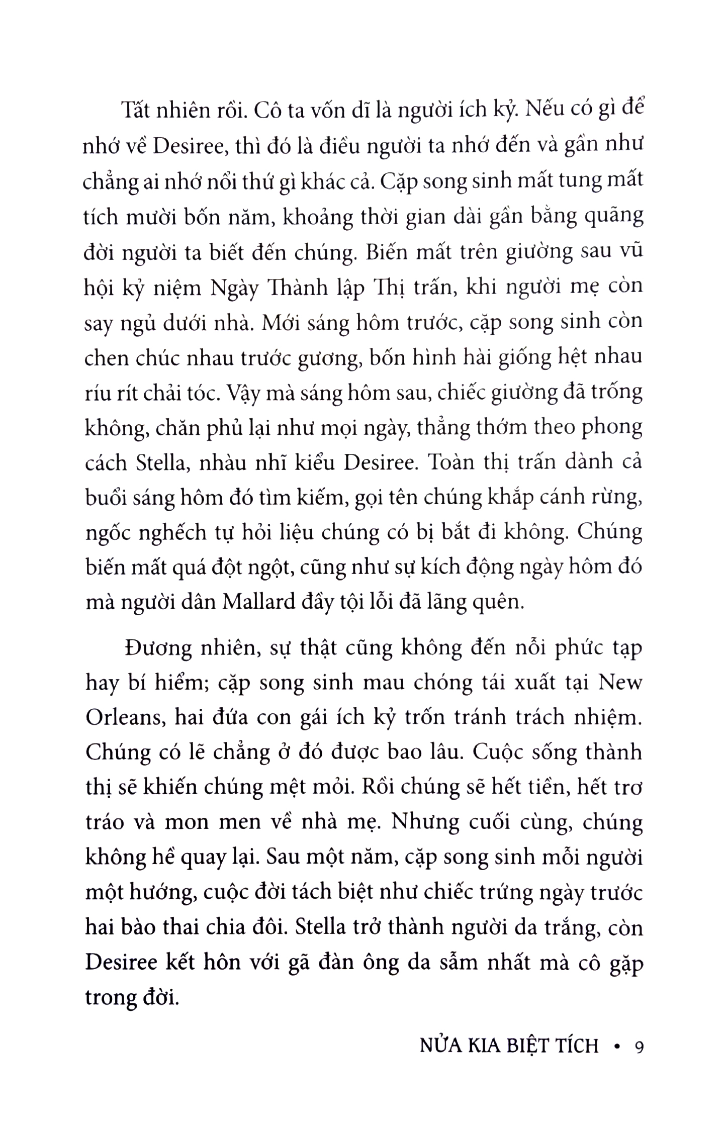 nửa kia biệt tích