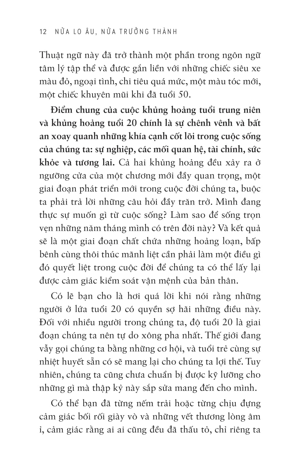 Nua Lo Au - Nua Truong Thanh - Hanh Trinh Tim Minh O Tuoi Hai Muoi