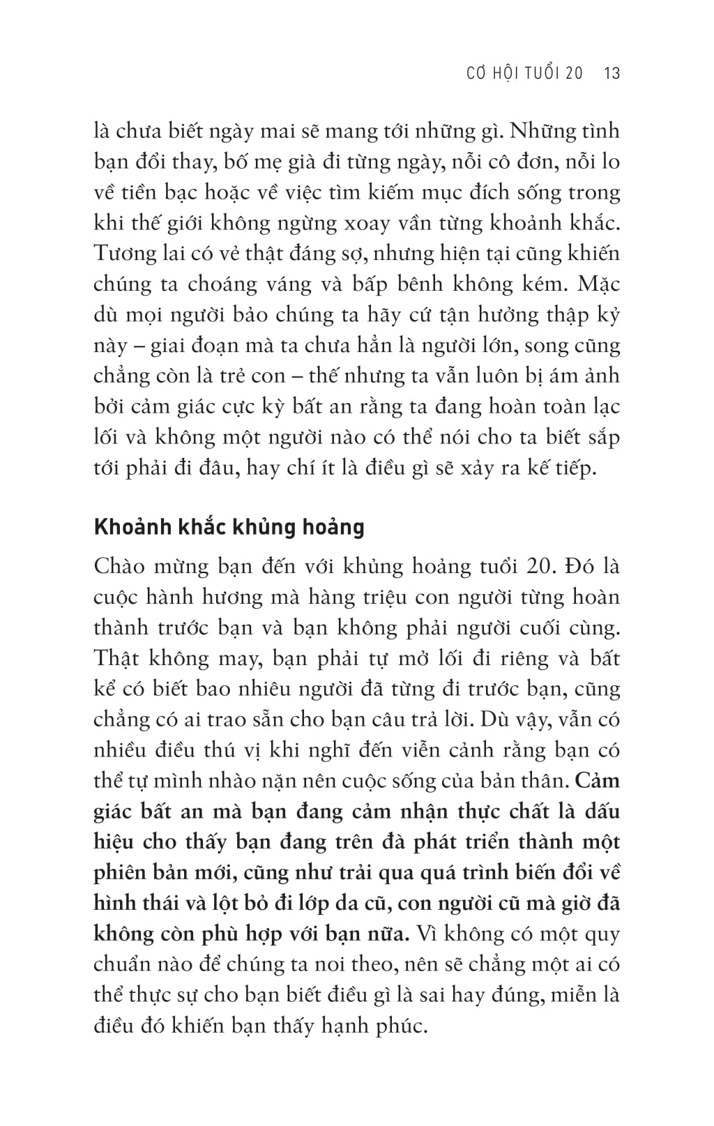 Nua Lo Au - Nua Truong Thanh - Hanh Trinh Tim Minh O Tuoi Hai Muoi