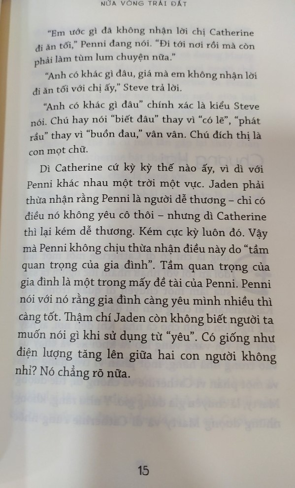 nửa vòng trái đất