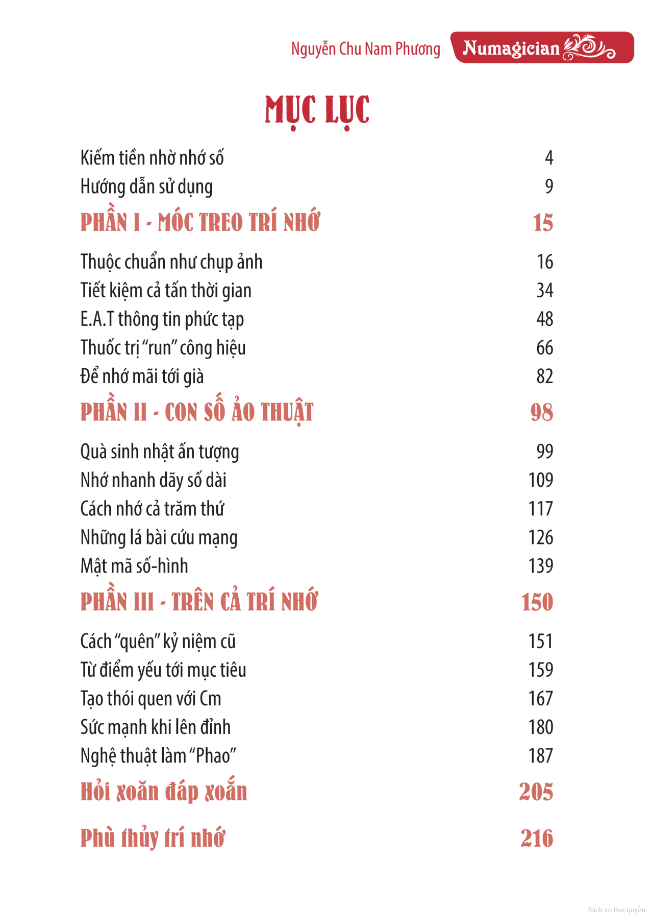 numagician - đánh thức phù thủy trí nhớ trong bạn