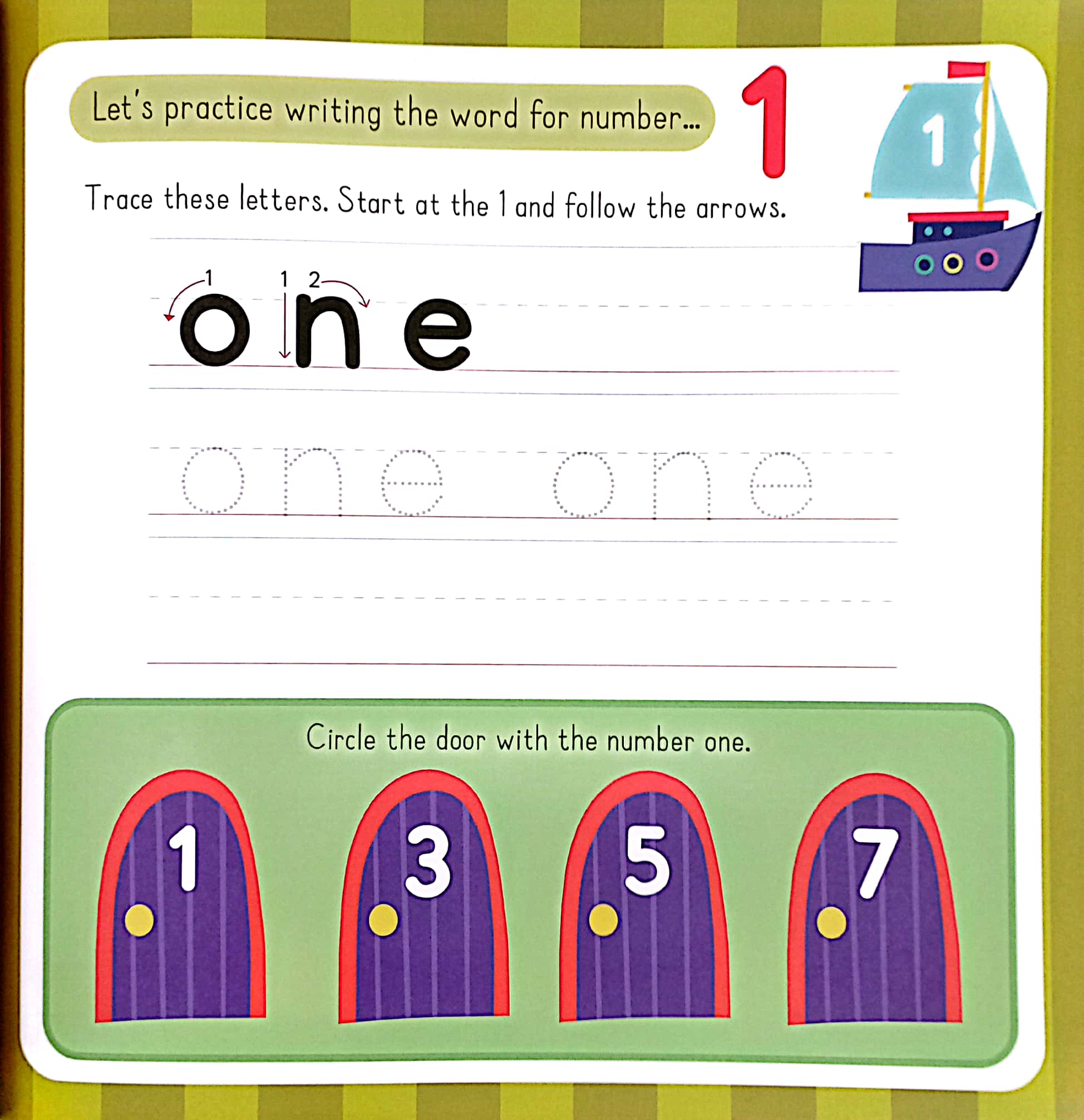 number - activity book