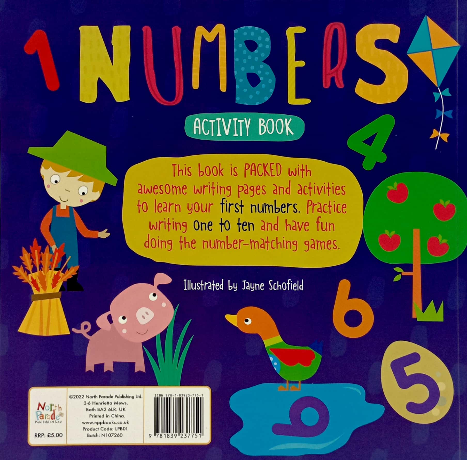 number - activity book