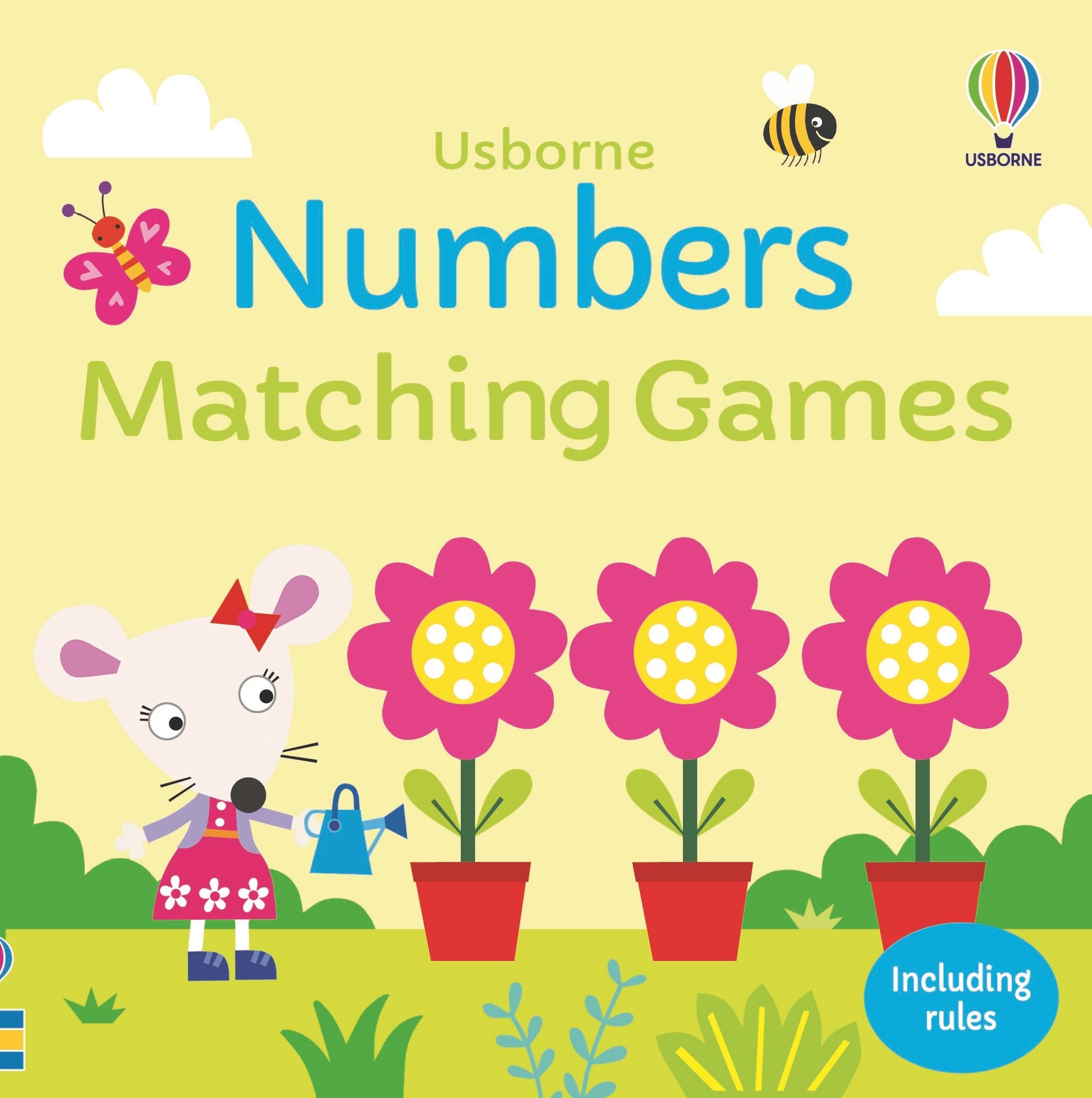 numbers matching games and book