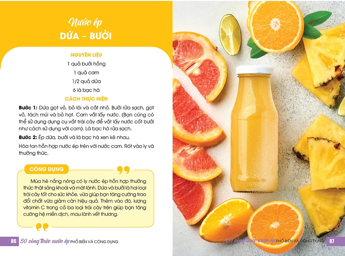 nước ép từ thiên nhiên tăng cường sức đề kháng với juice