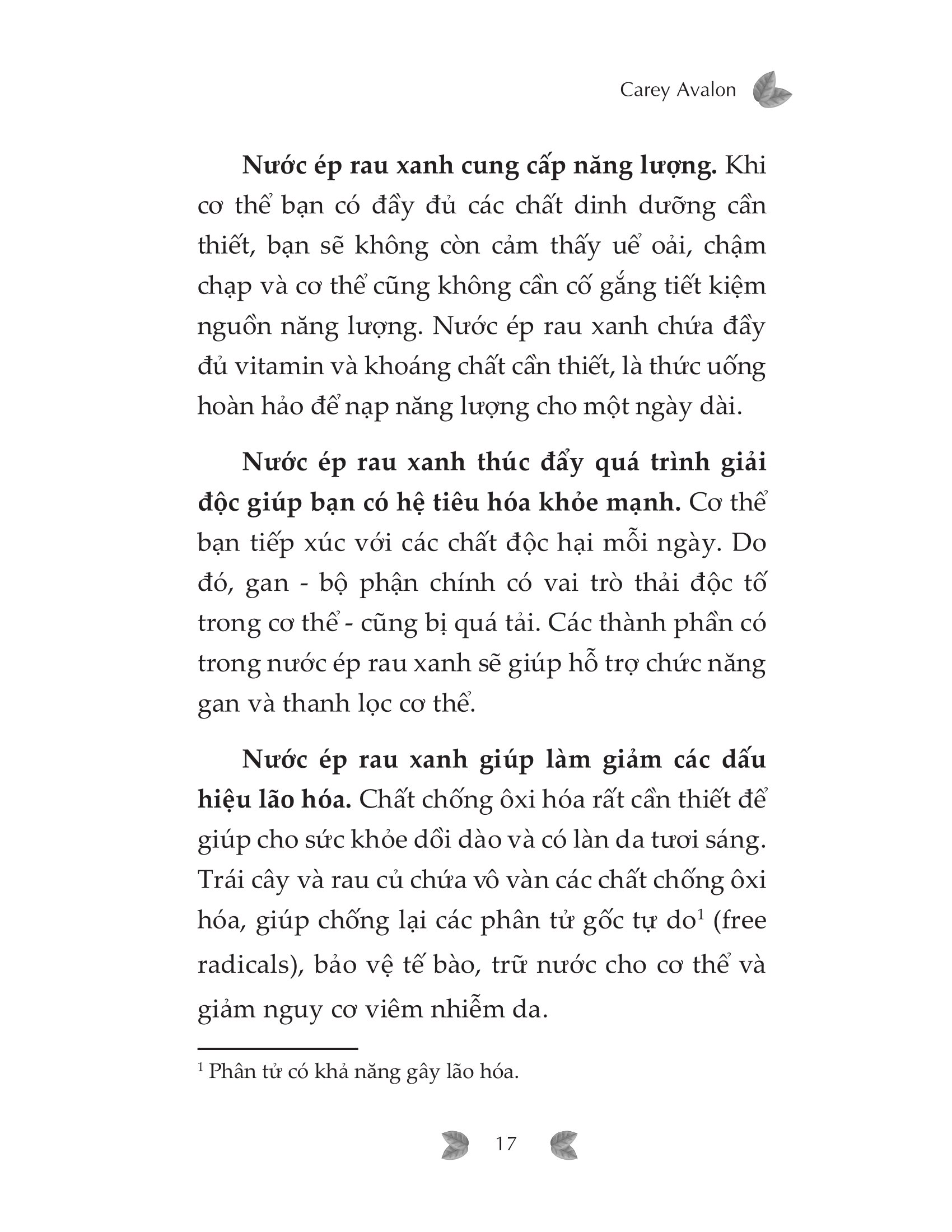 nước ép tươi xanh thải độc chữa lành