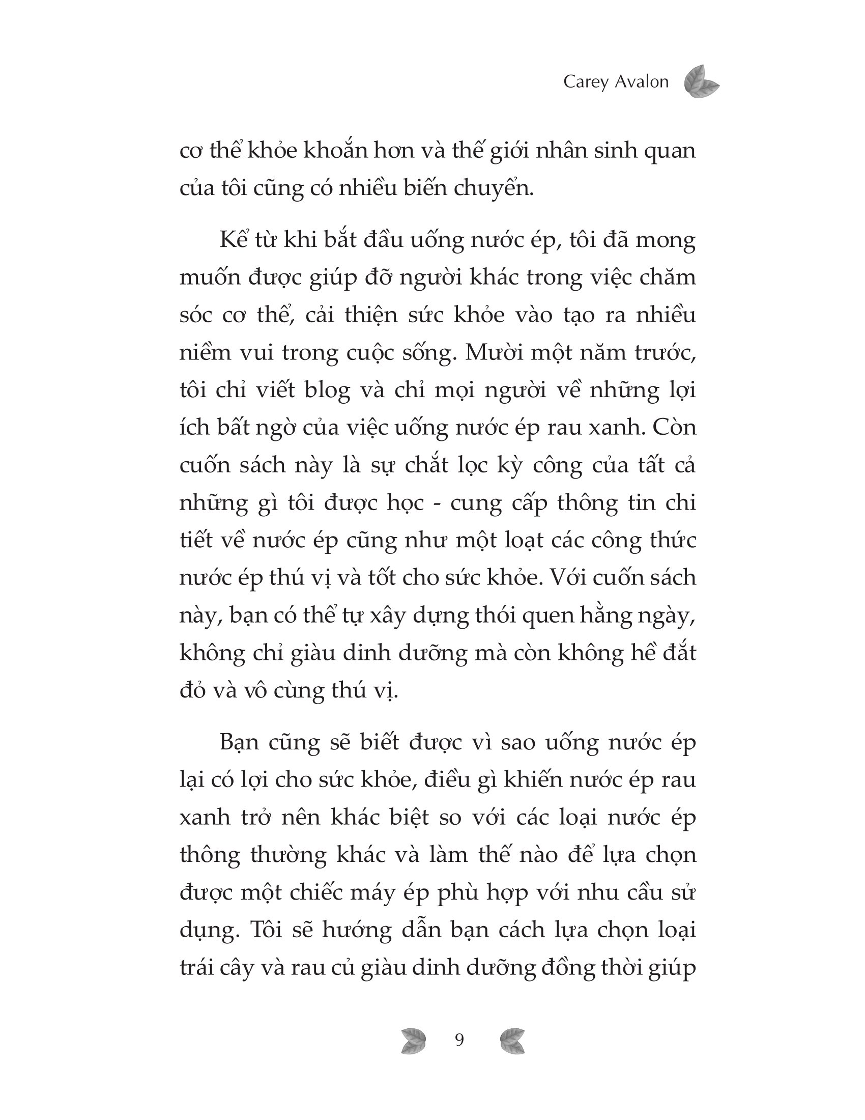 nước ép tươi xanh thải độc chữa lành