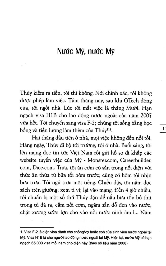 nước mỹ, nước mỹ và những truyện ngắn mới