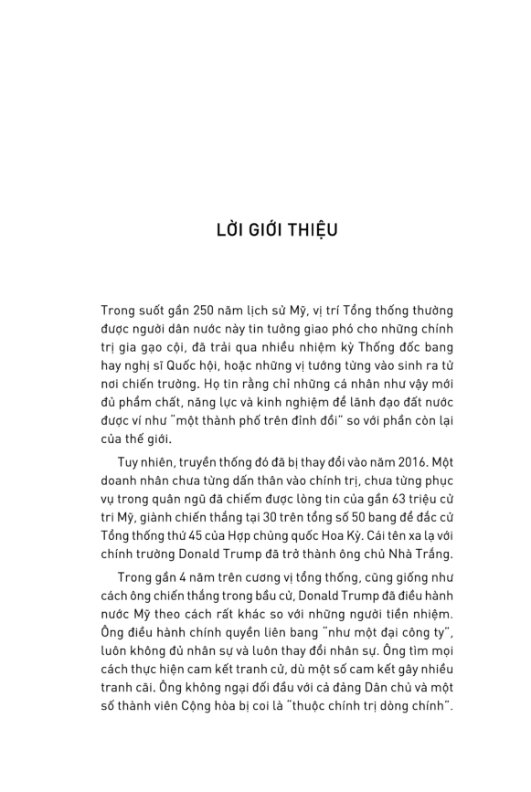 nước mỹ trong mắt trump - the united states of trump : how the president really sees america