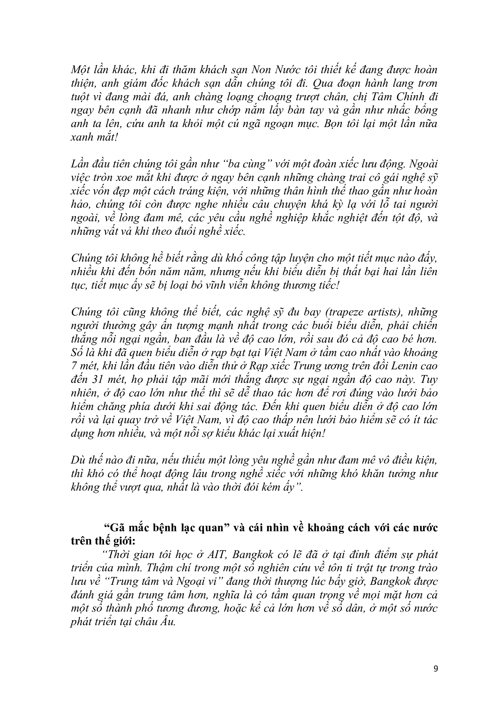 nước vẫn chảy dưới chân cầu mụ kề