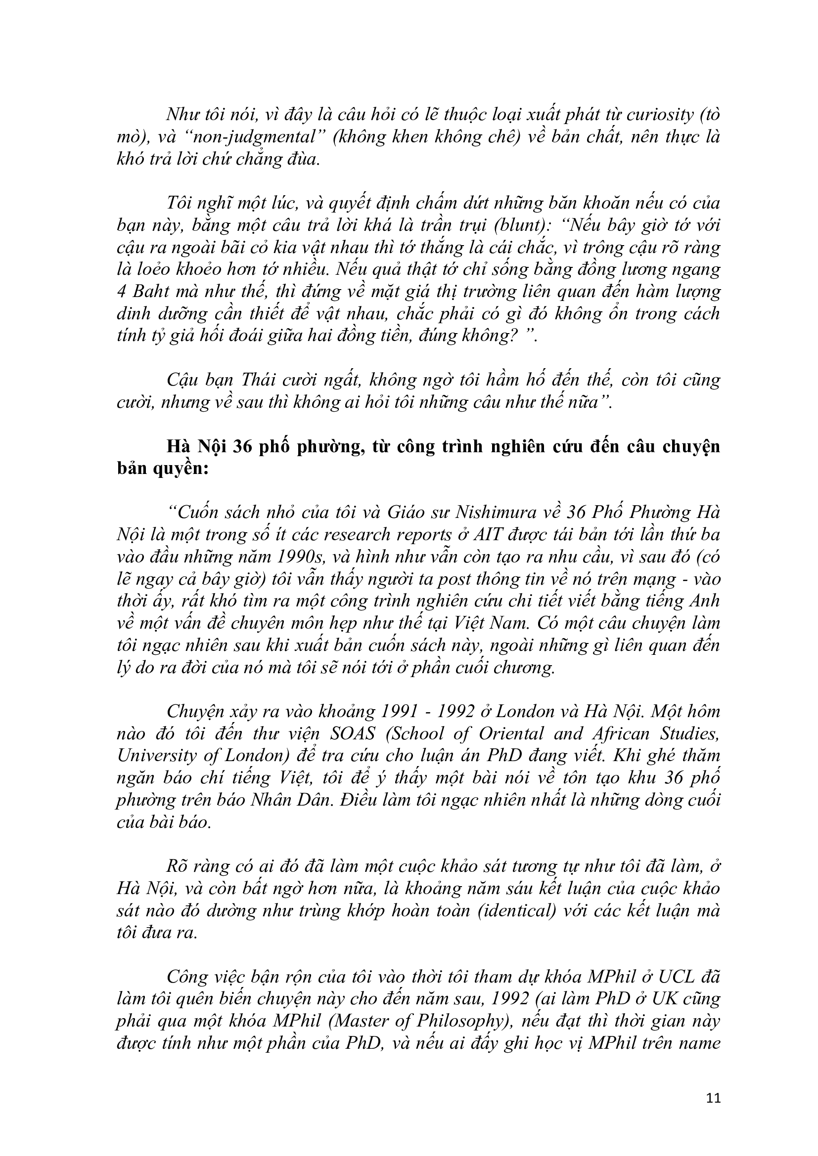 nước vẫn chảy dưới chân cầu mụ kề