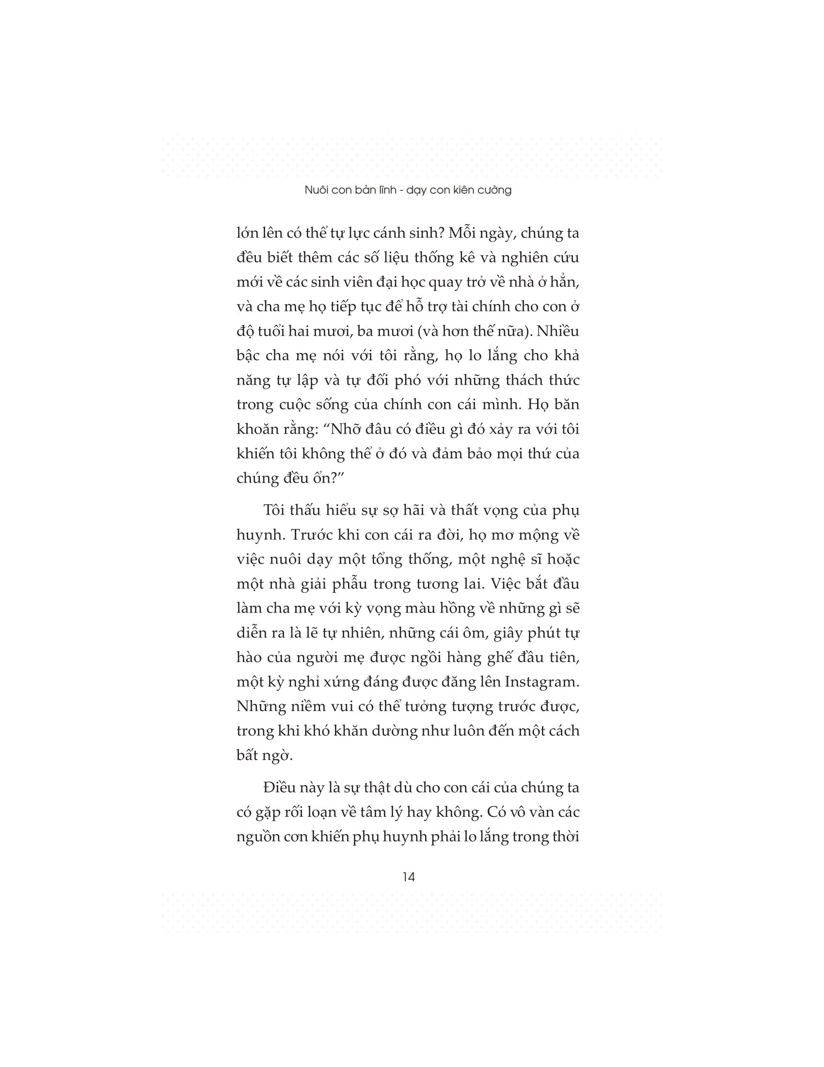nuôi con bản lĩnh - dạy con kiên cường