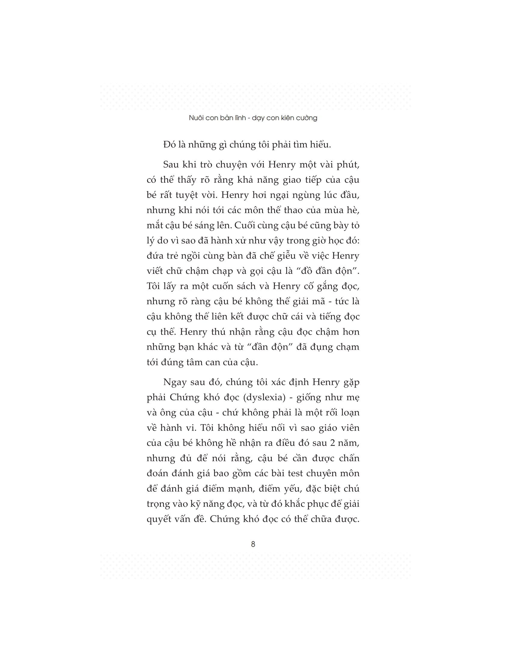 nuôi con bản lĩnh - dạy con kiên cường