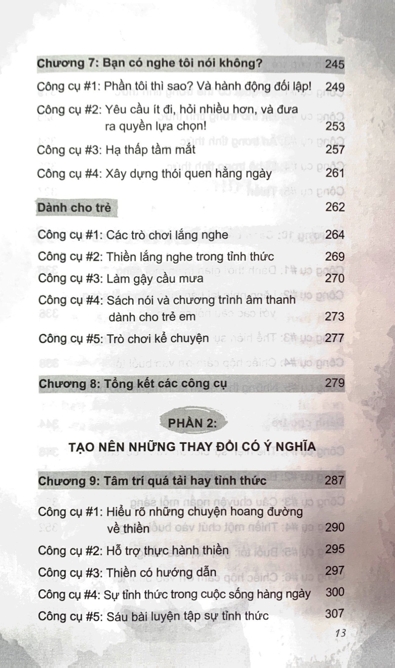 nuôi con bằng chánh niệm
