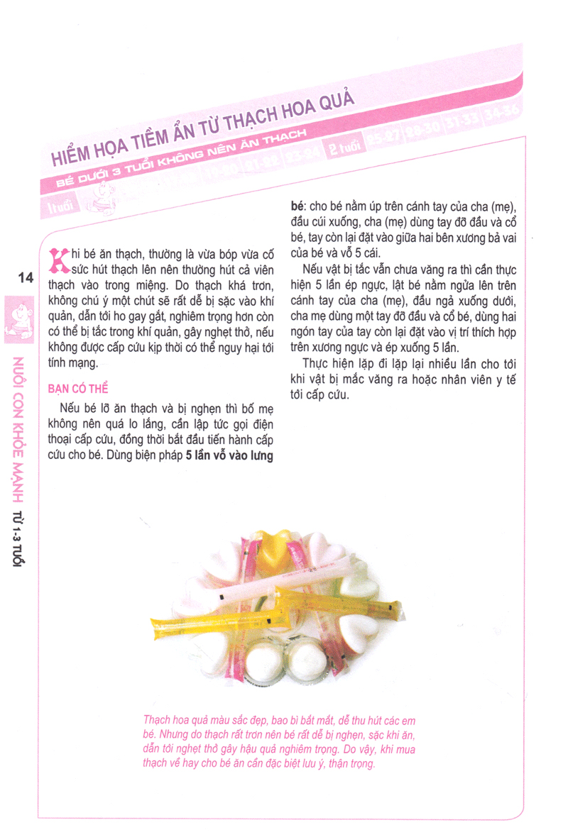 nuôi con khỏe mạnh từ 1-3 tuổi