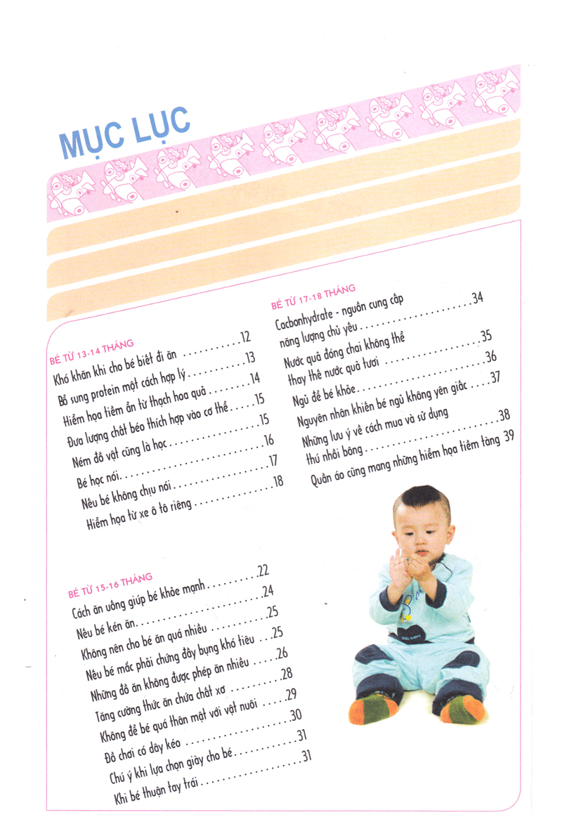 nuôi con khỏe mạnh từ 1-3 tuổi