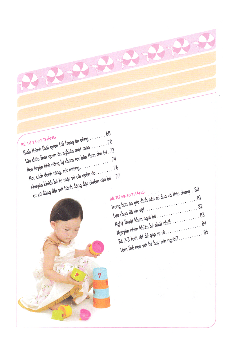 nuôi con khỏe mạnh từ 1-3 tuổi