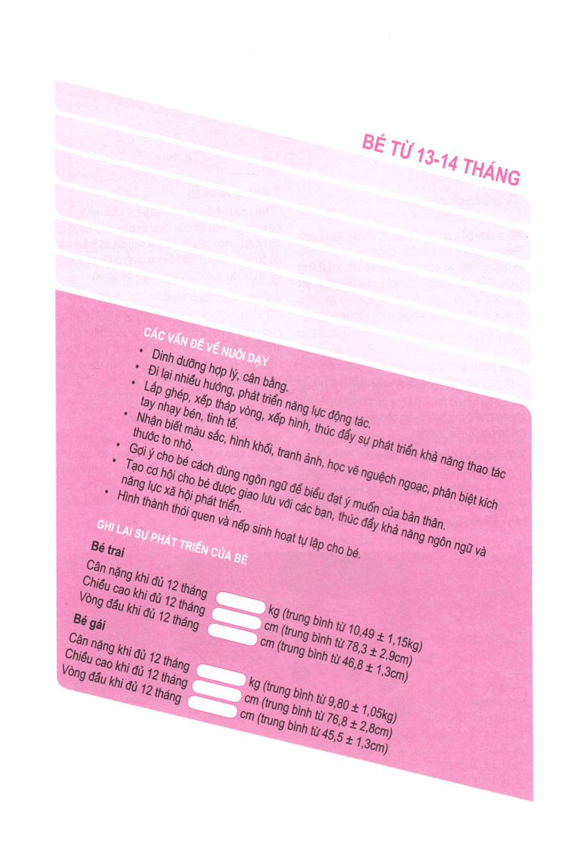 nuôi con khỏe mạnh từ 1-3 tuổi