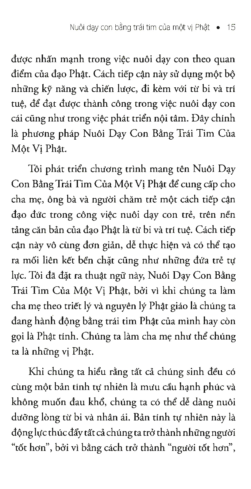 nuôi dạy con bằng trái tim của một vị phật (tái bản 2021)