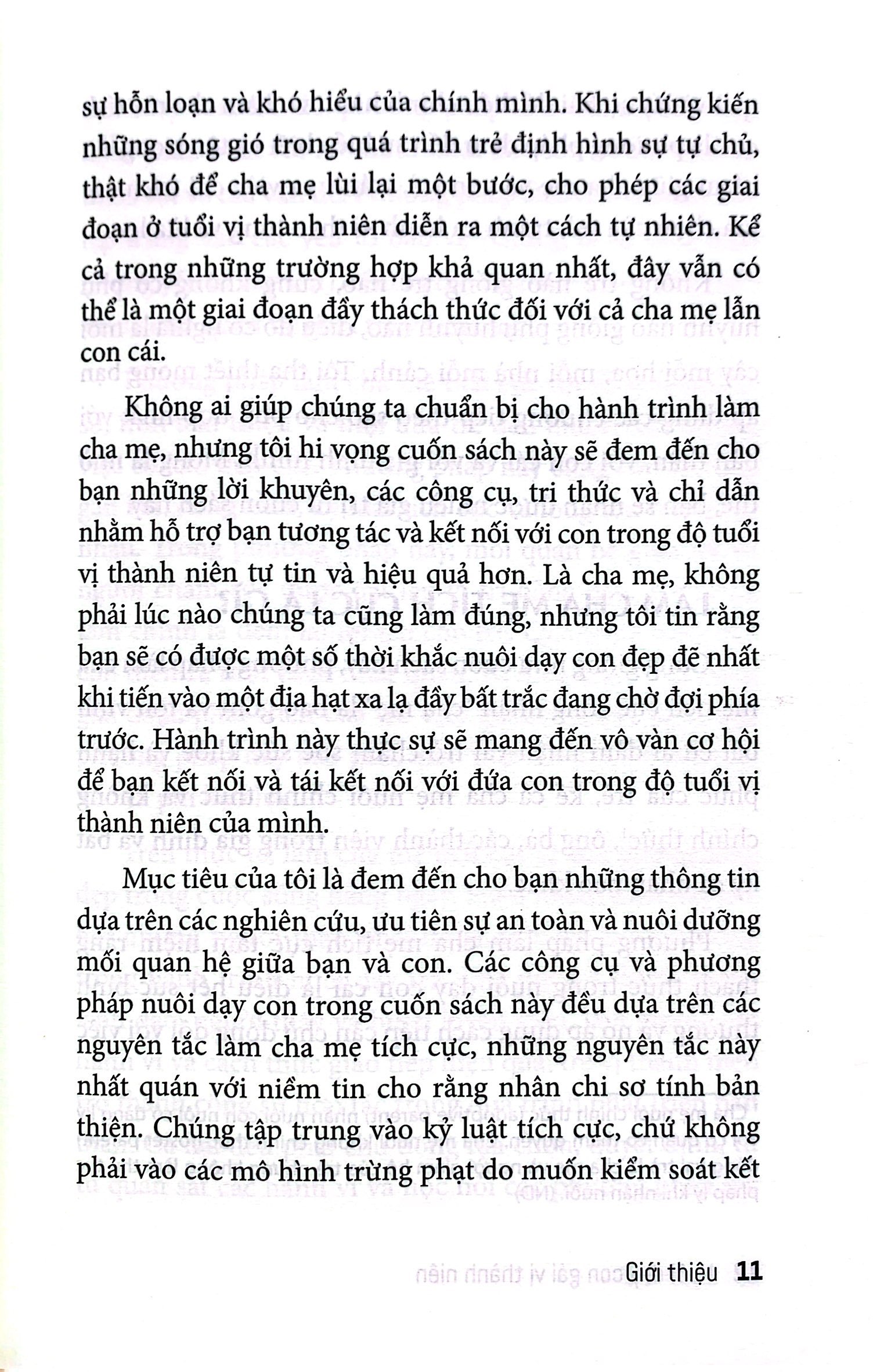 nuôi dạy con gái vị thành niên