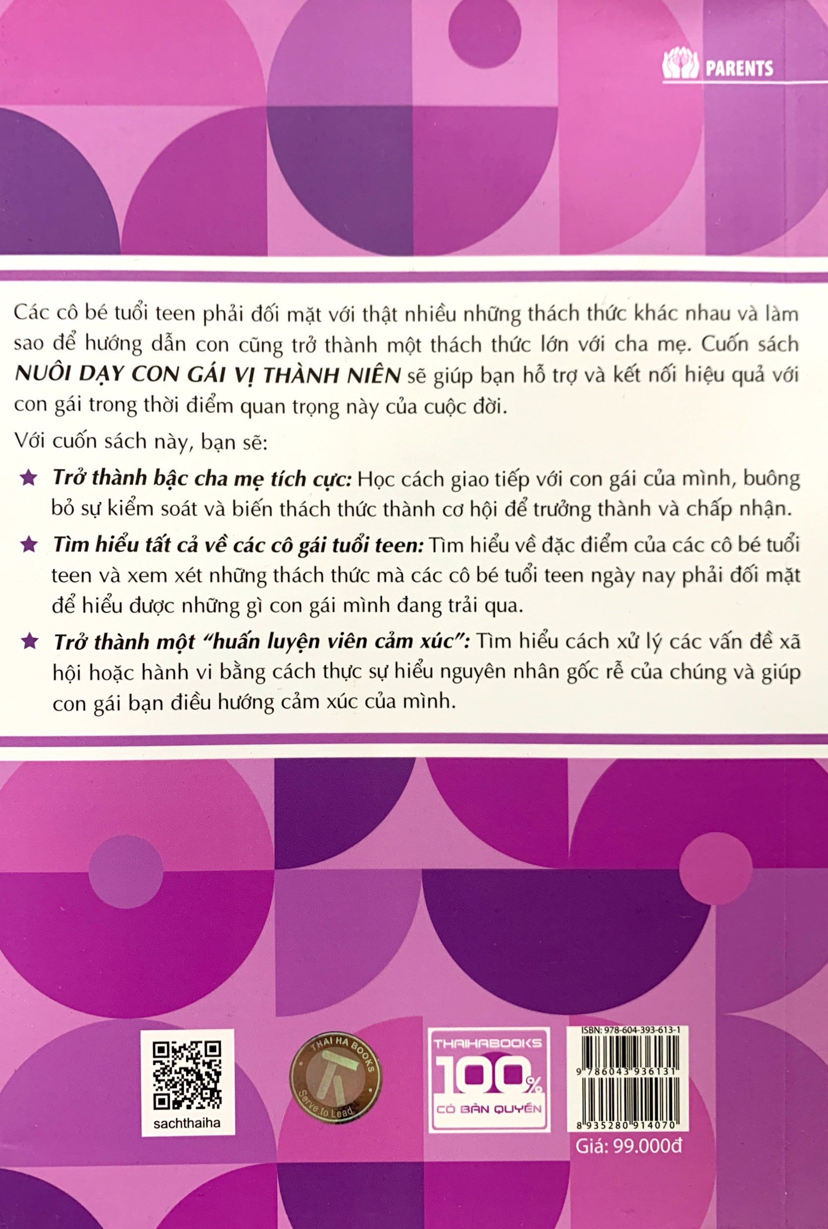 nuôi dạy con gái vị thành niên