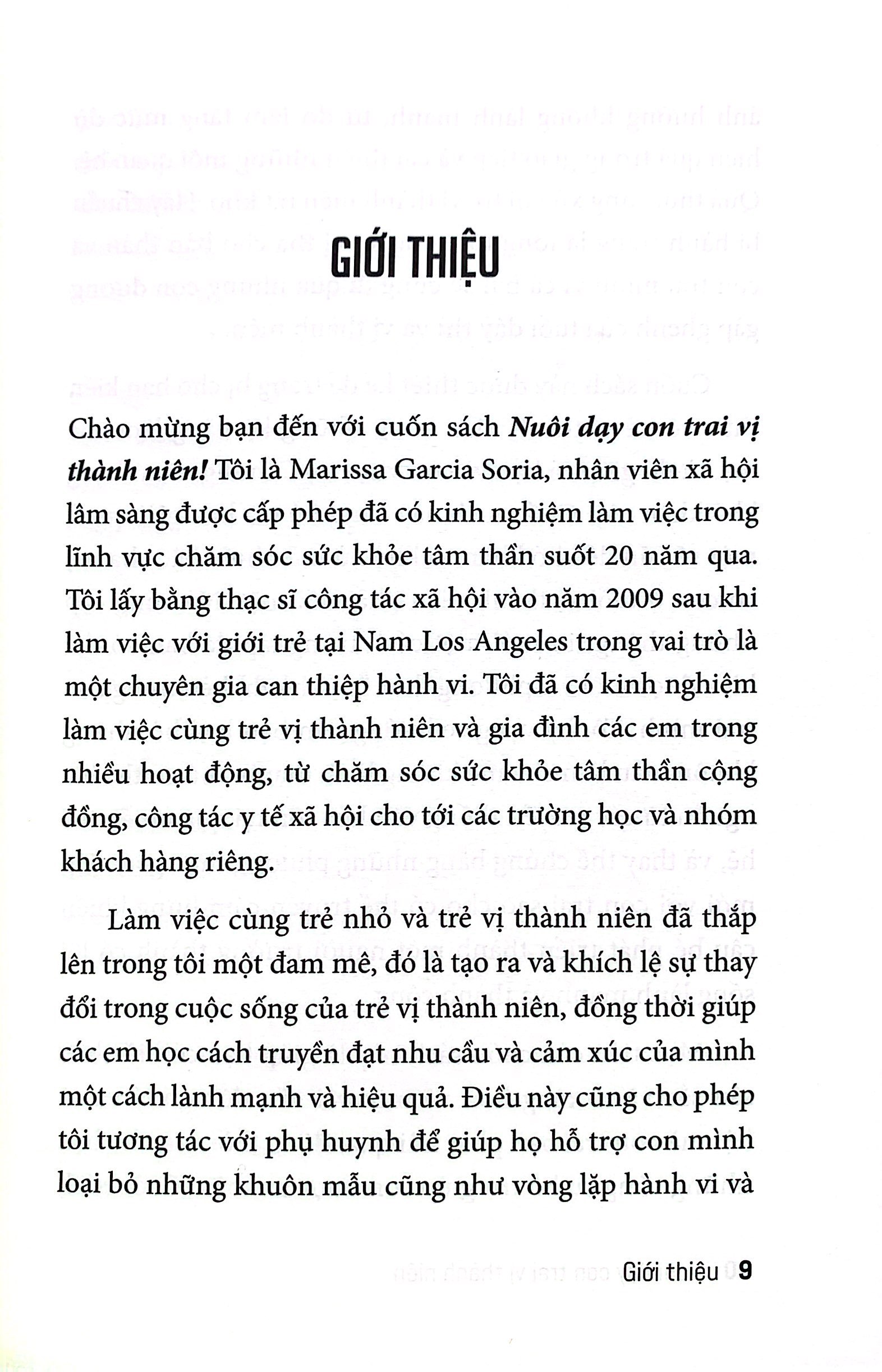 nuôi dạy con trai vị thành niên