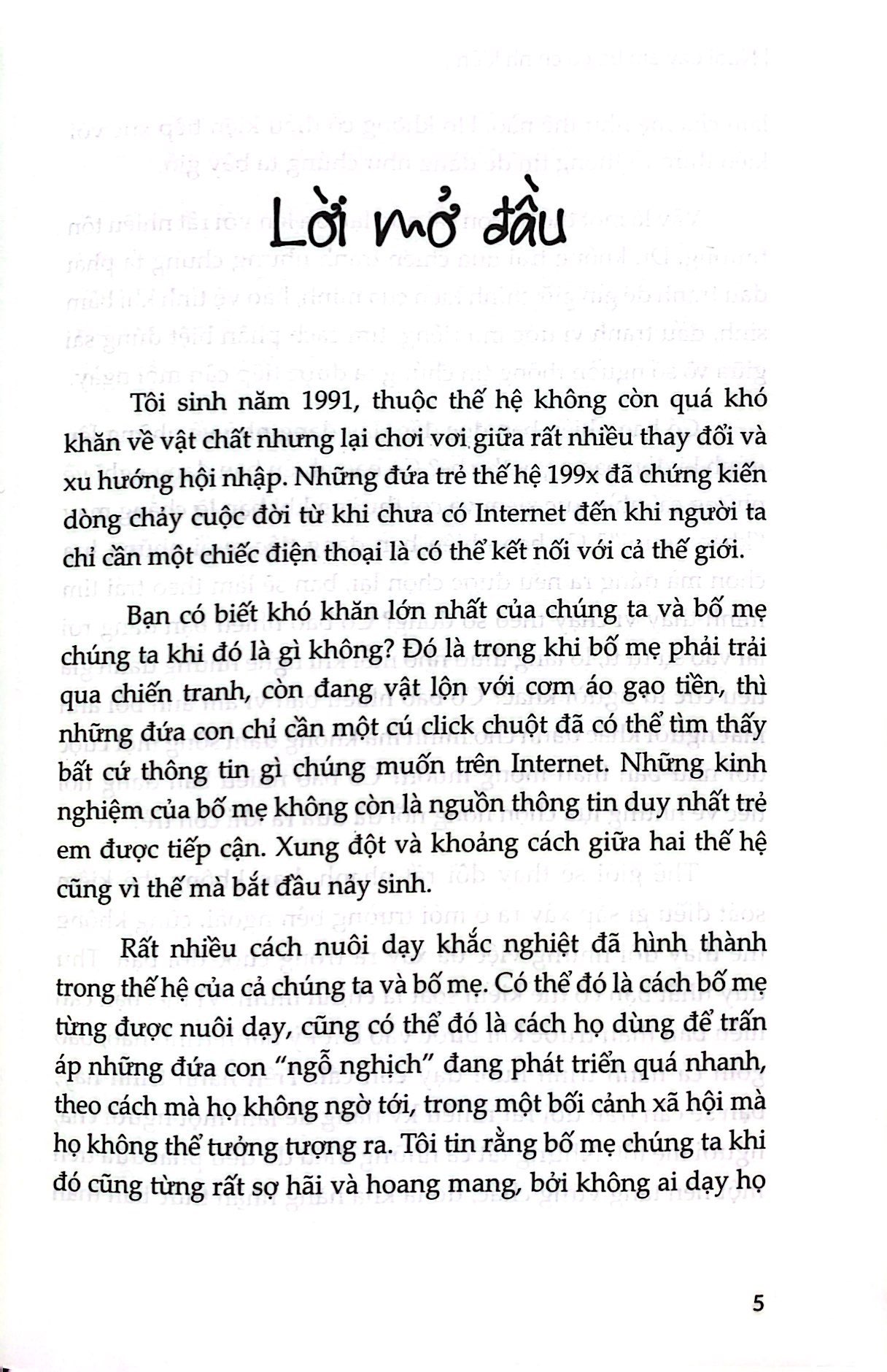 nuôi dạy em bé có chính kiến
