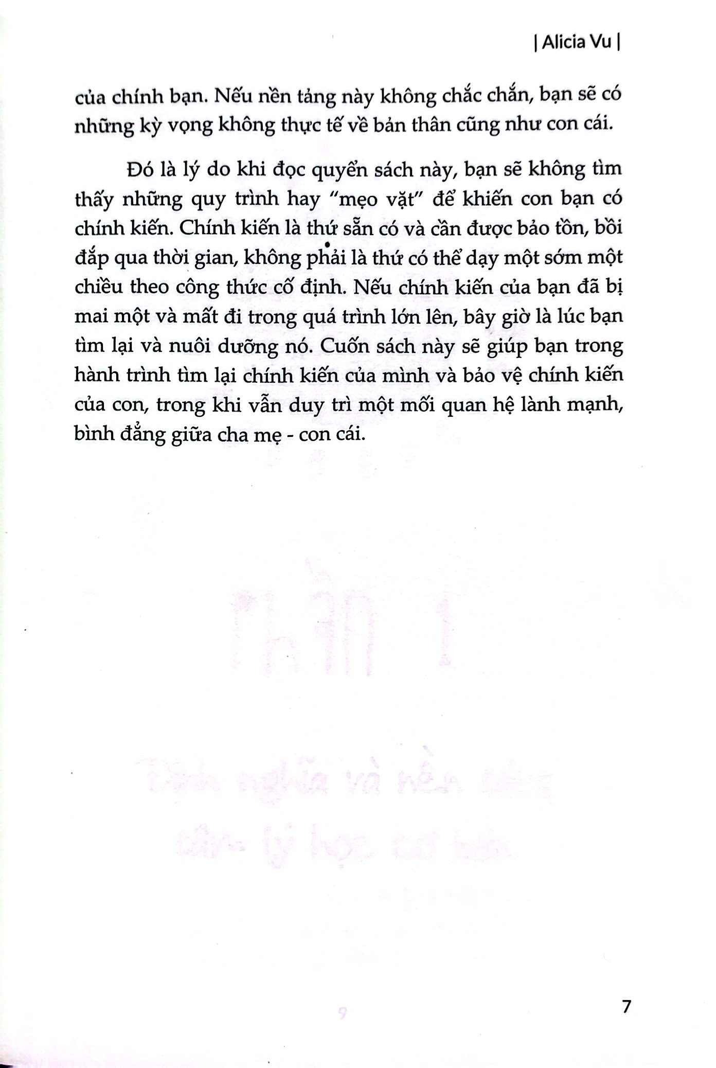 nuôi dạy em bé có chính kiến