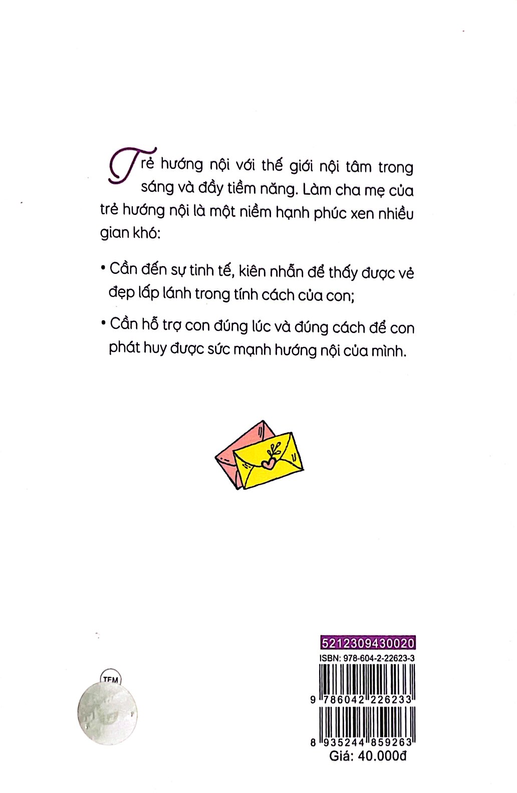 nuôi dạy trẻ hướng nội - bí quyết phát huy tiềm năng của những người sống nội tâm