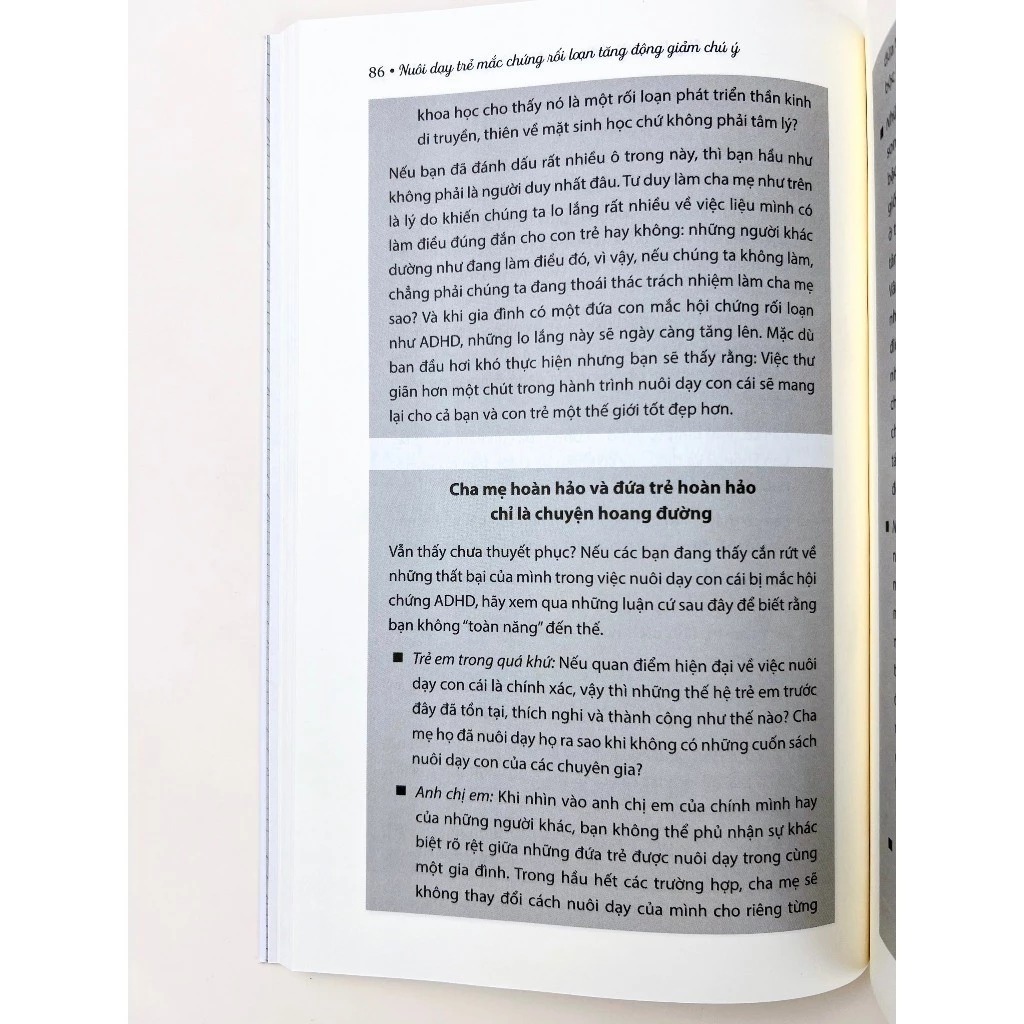 nuôi dạy trẻ mắc chứng rối loạn tăng động giảm chú ý adhd