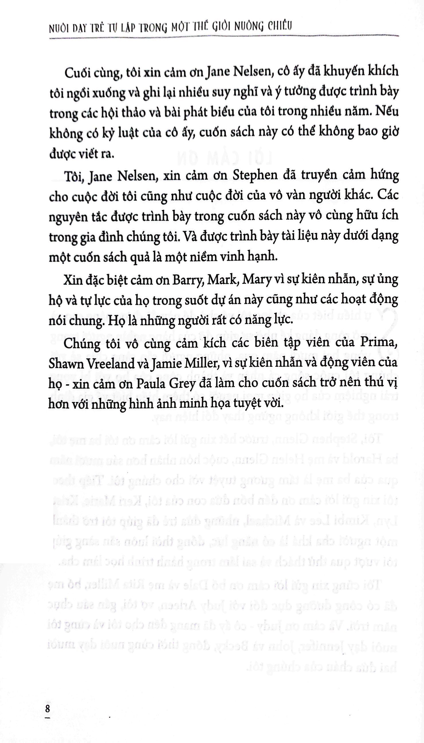 nuôi dạy trẻ tự lập trong một thế giới nuông chiều