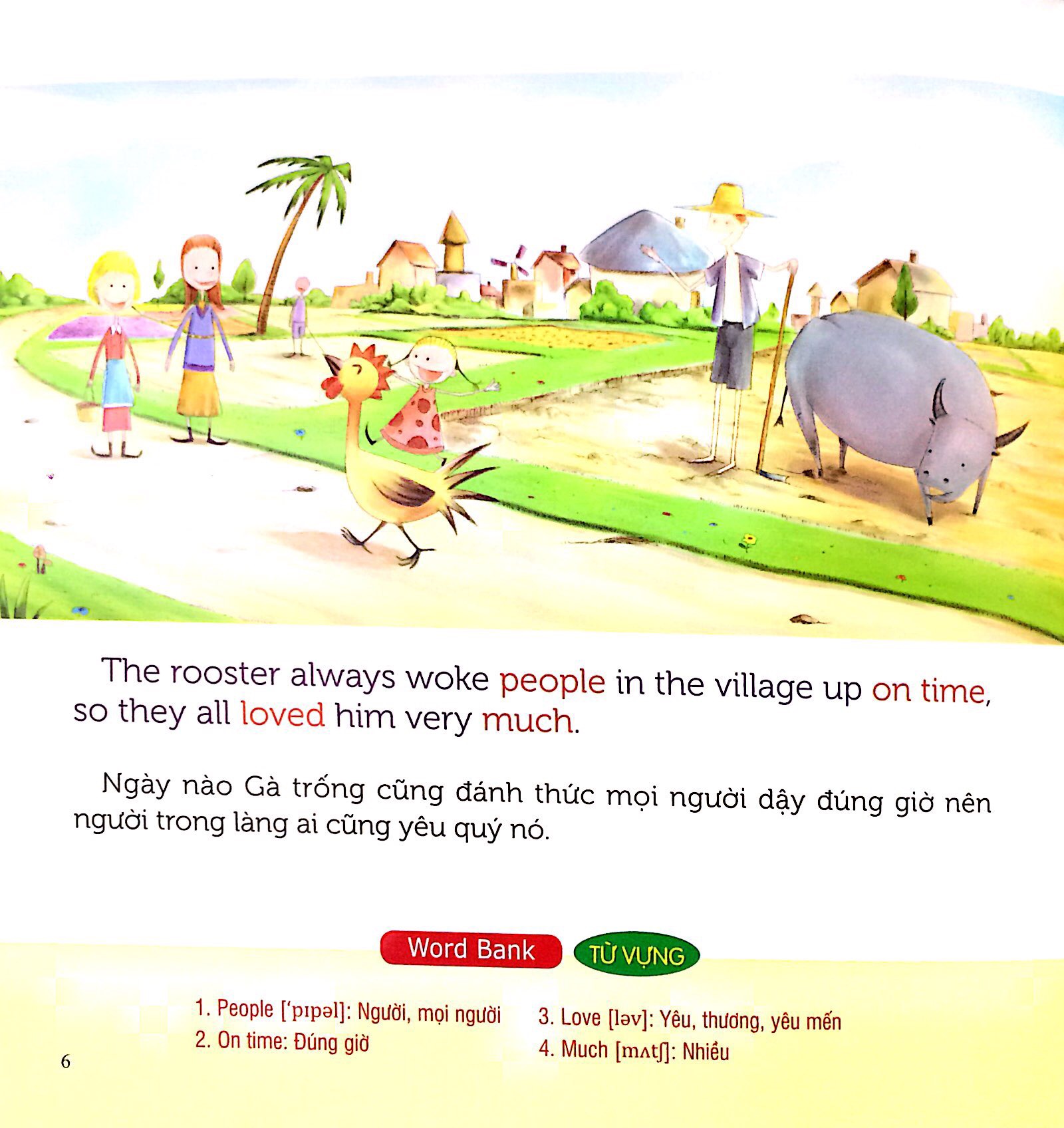 nuôi dưỡng tâm hồn - truyện tranh song ngữ anh - việt - bé biết quan tâm và bao dung