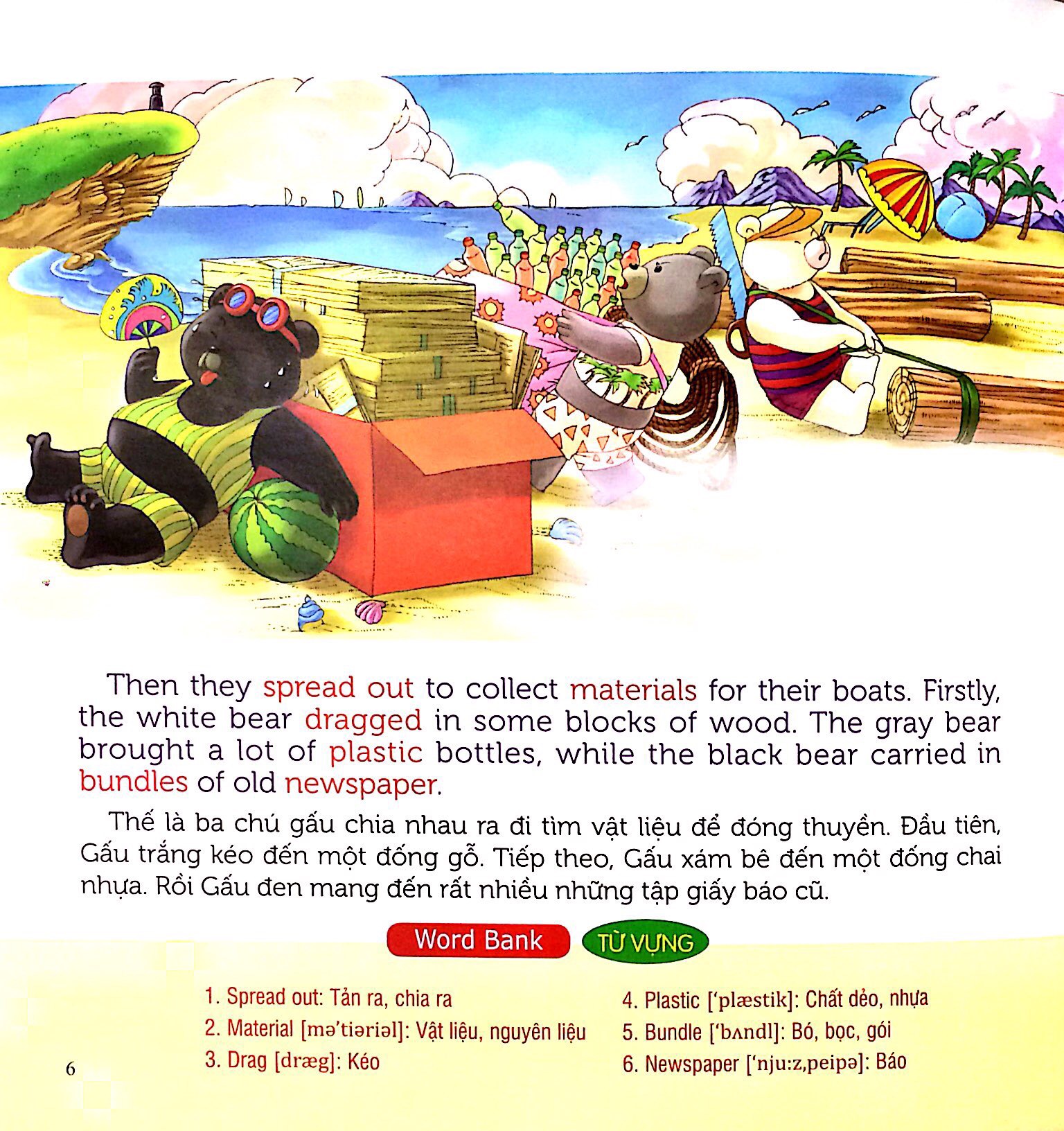 nuôi dưỡng tâm hồn - truyện tranh song ngữ anh - việt - bé học lựa chọn theo tình huống