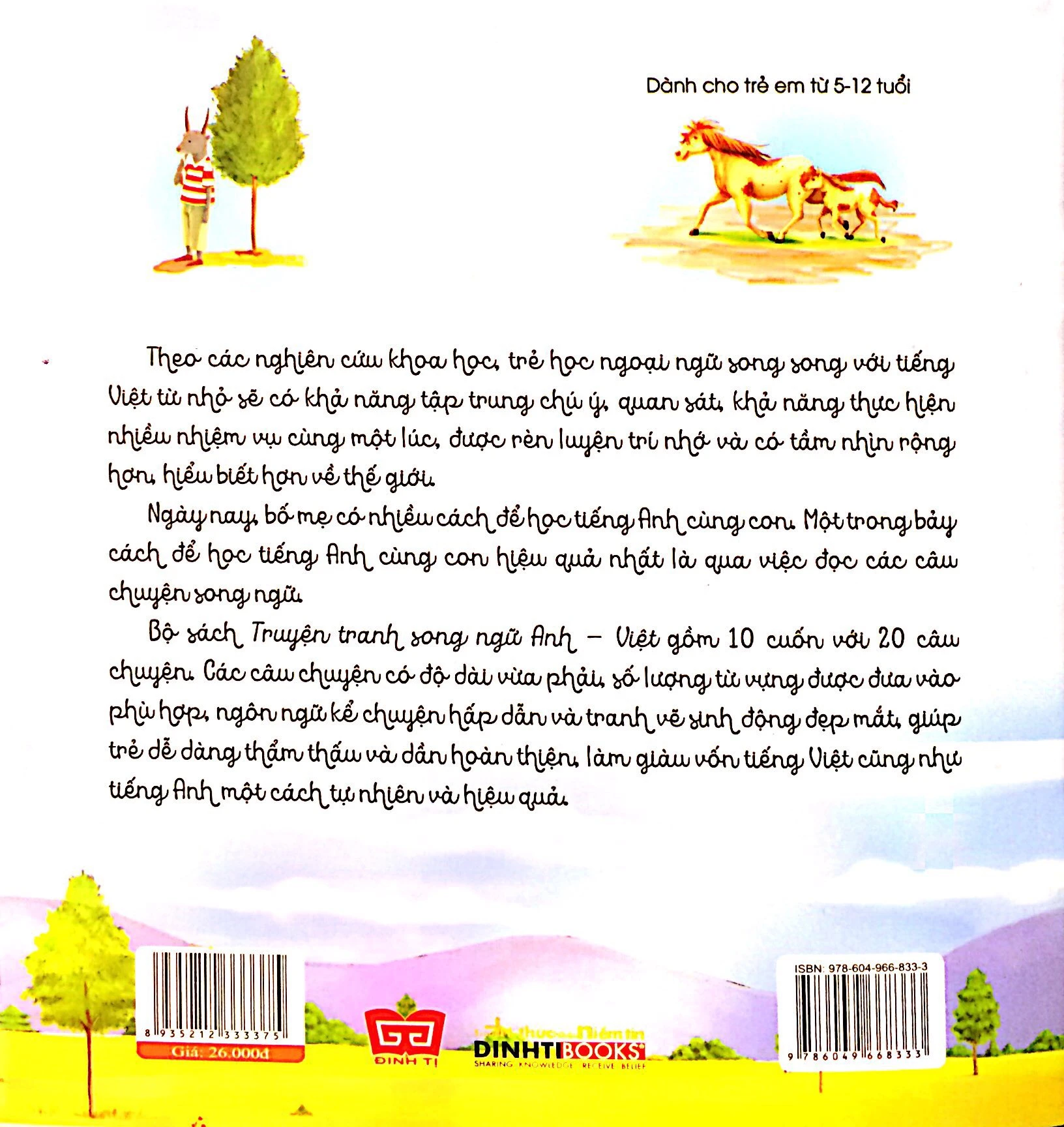 nuôi dưỡng tâm hồn - truyện tranh song ngữ anh - việt - bé học trân trọng và biết bằng lòng