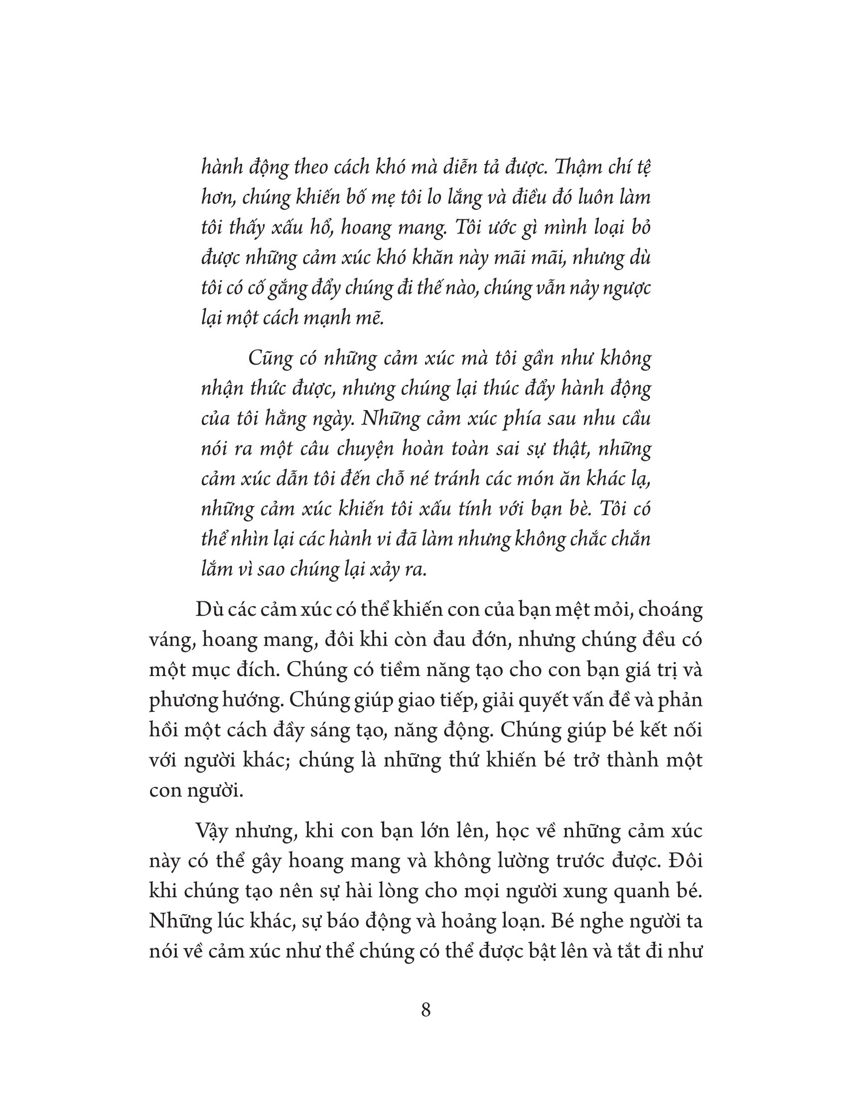 nuôi dưỡng trí tuệ cảm xúc cho trẻ