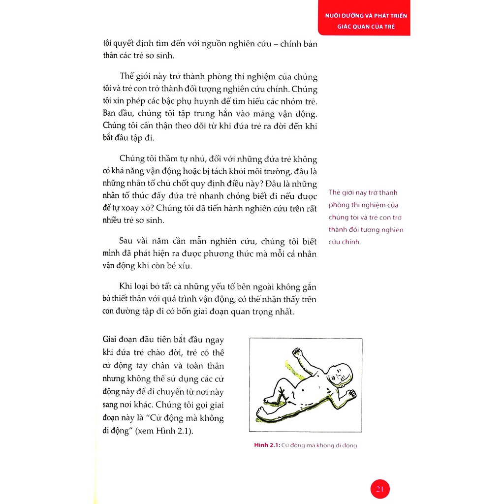 nuôi dưỡng và phát triển giác quan của trẻ - một chỉ dẫn cần thiết để đánh giá và phát triển bé yêu trong những năm đầu đời (tái bản 2020)