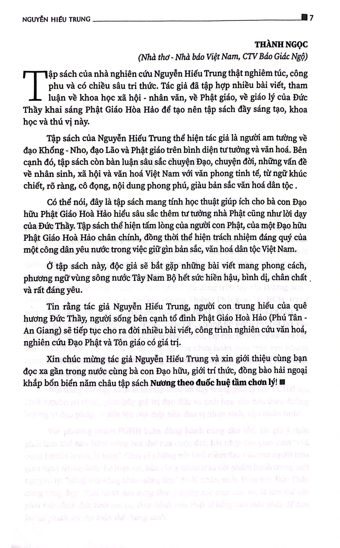 nương theo đuốc huệ tầm chơn lý