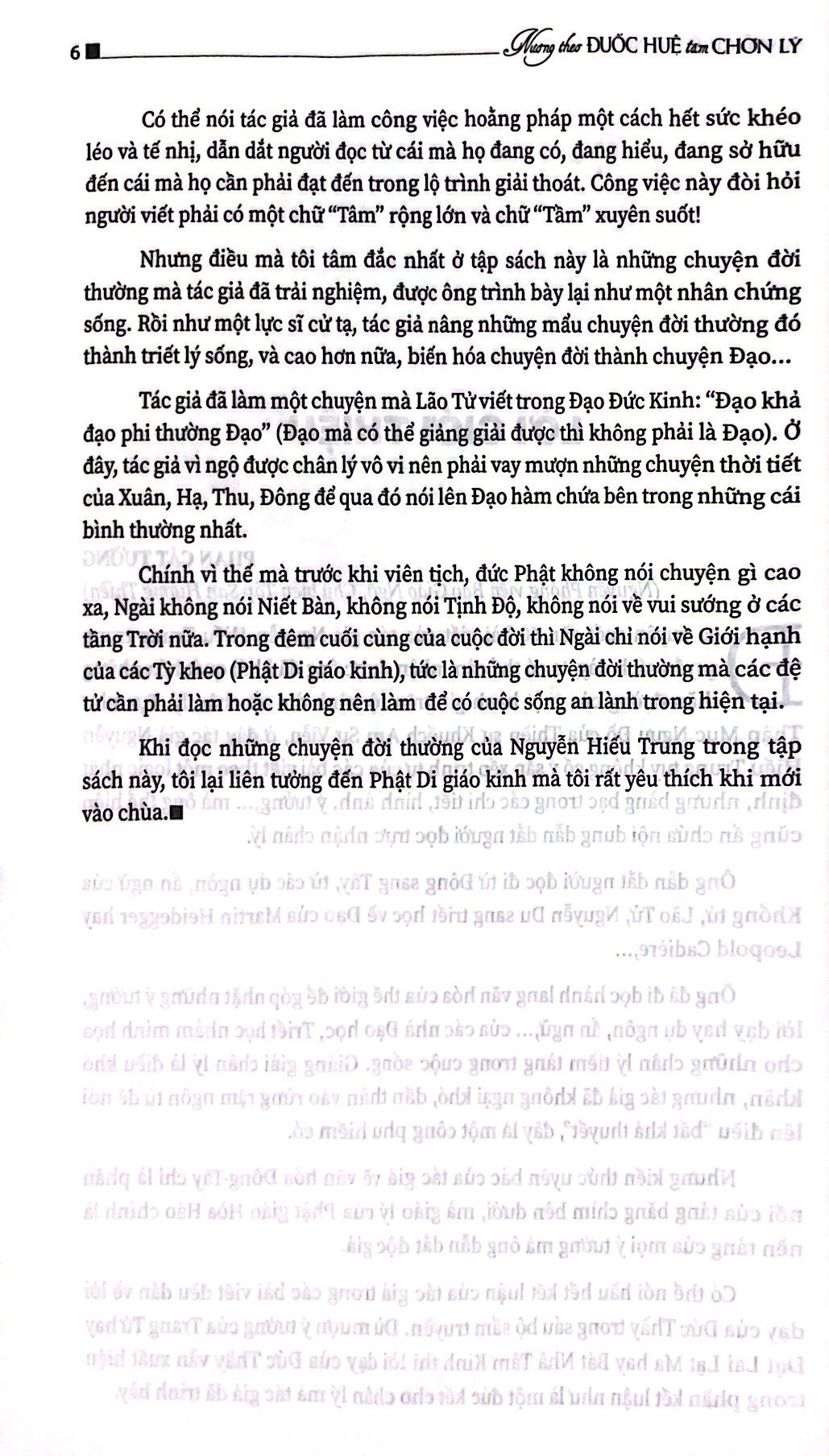 nương theo đuốc huệ tầm chơn lý