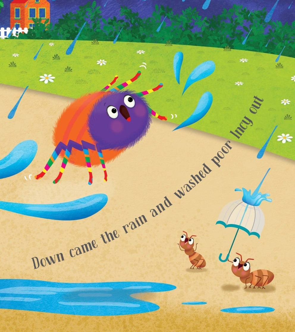 nursery rhyme picture book - incy wincy spider