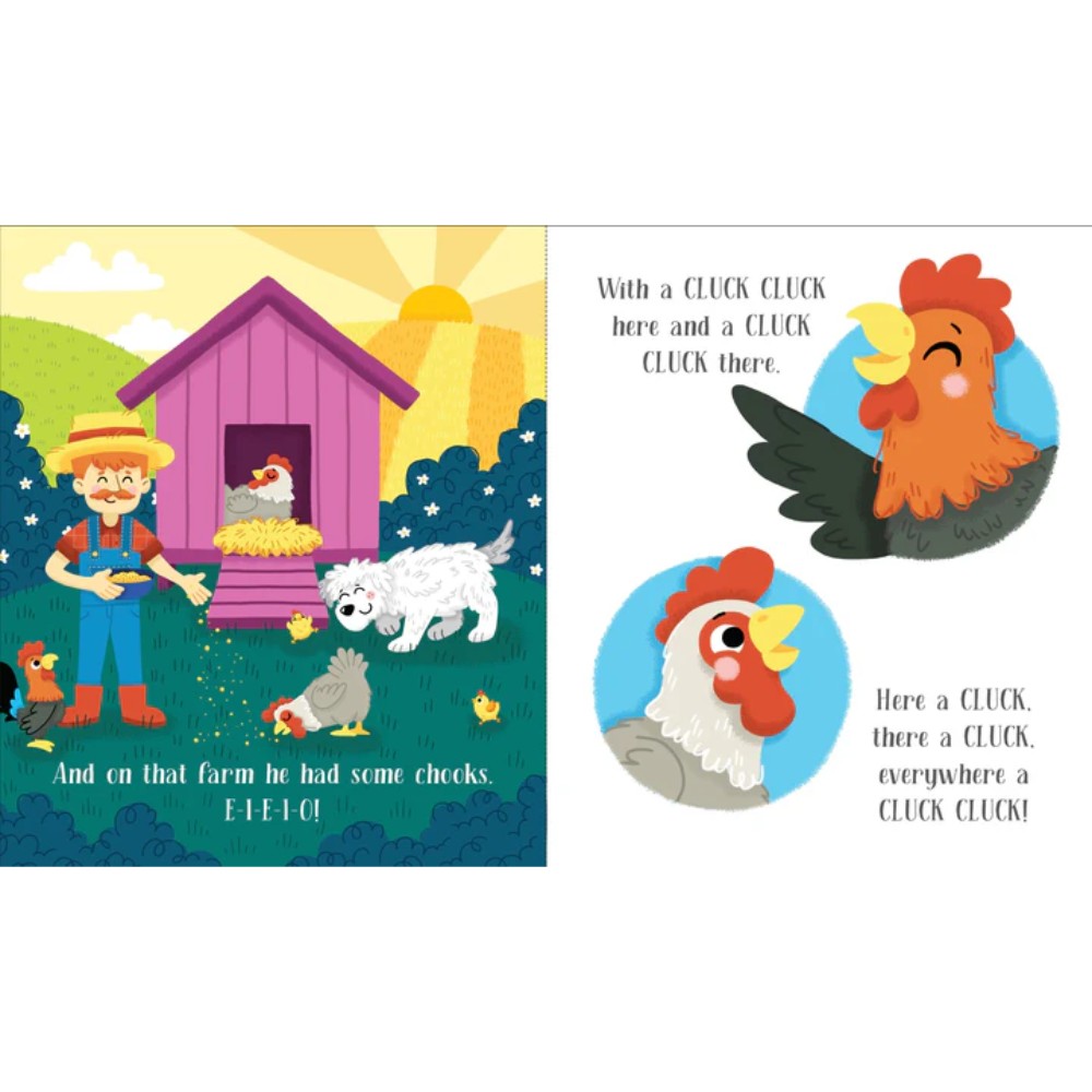 nursery rhyme picture book - old macdonald had a farm