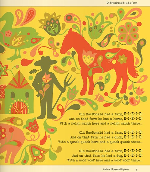 nursery rhymes: old macdonald had a farm and other animal nursery rhymes